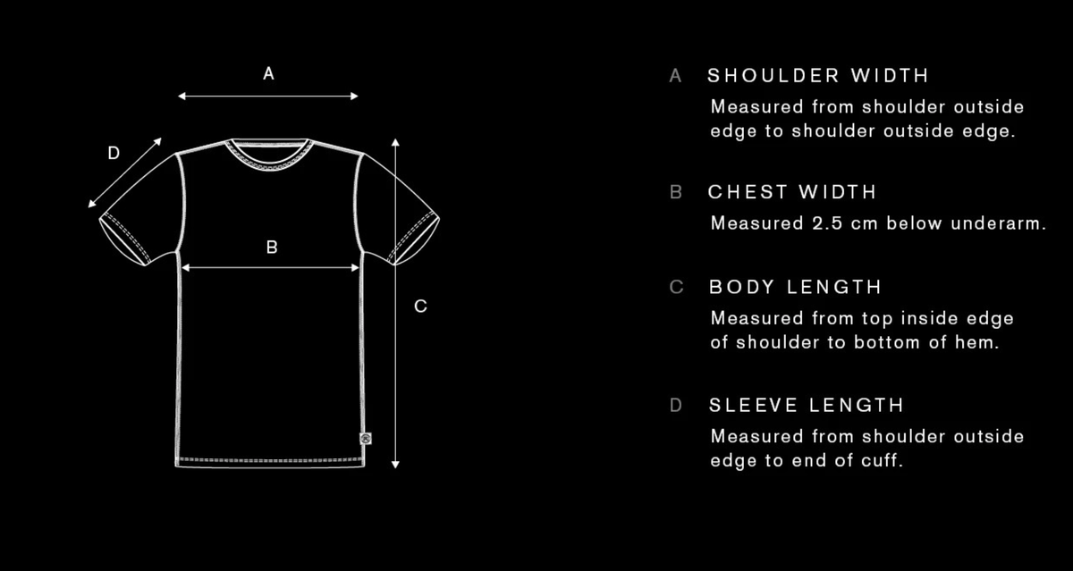 T-Shirt Measurement Guide